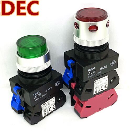 IDEC和泉AOLW A0LW22210DG A0LFW22211DG 22211 DR DY开关按钮24V