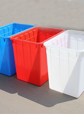 400L水箱 储水箱养鱼箱工业用水箱养殖专业箱塑料箱