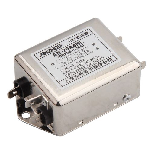 安州 AN-20A4HL EMI滤波器  20A 250V电源滤波器 DNF05-H-20A