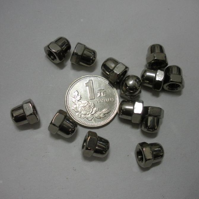 不锈钢盖型螺母/盖型螺帽/盖帽 M6 /盖形螺母(5.8元/10个).