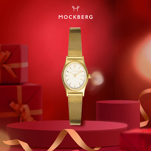 MOCKBERG小酒桶女士腕表复古小表盘轻奢高级感通勤表生日礼物