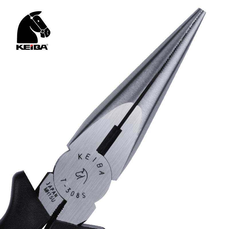 KEIBA日本原装进口马牌8英寸电工尖咀钳 剪线 缐钳 电工钳T-308S