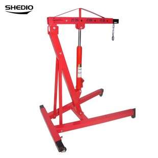 汽车吊机 发动机吊架 千斤顶吊机 手动液压吊车2吨3吨折叠小吊机