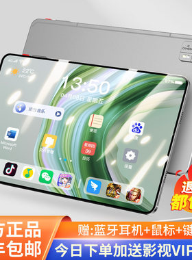 骁龙888 Pad 平板电脑 14寸4K高清屏游戏学习机通5G通话平板