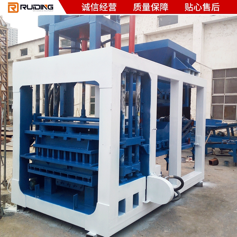 QT8-15 全自动液压制砖机 水泥空心砖机 步道砖机 路面砖机