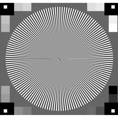 ISO19567纹理损耗测试卡安防设备镜头测试char图噪声对比度检测图