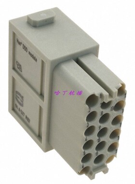 HARTING哈丁重载连接器 09140173101 17针模块10A HAN 17DDD 浩亭
