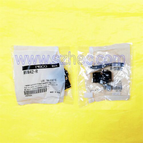 MVM42-R MVM42A-R MVM43-R MVM43A 日本 PISCO 机械阀  原装 正品