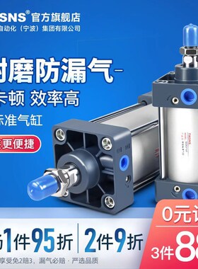 TWSNS标准气缸缸径SC125*x25/40/50/63/80/100/125附件160