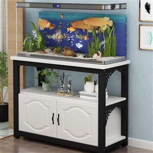 新款 实木底柜金属底架底座草缸鱼缸架子铁艺鱼缸底架水族箱定 欧式