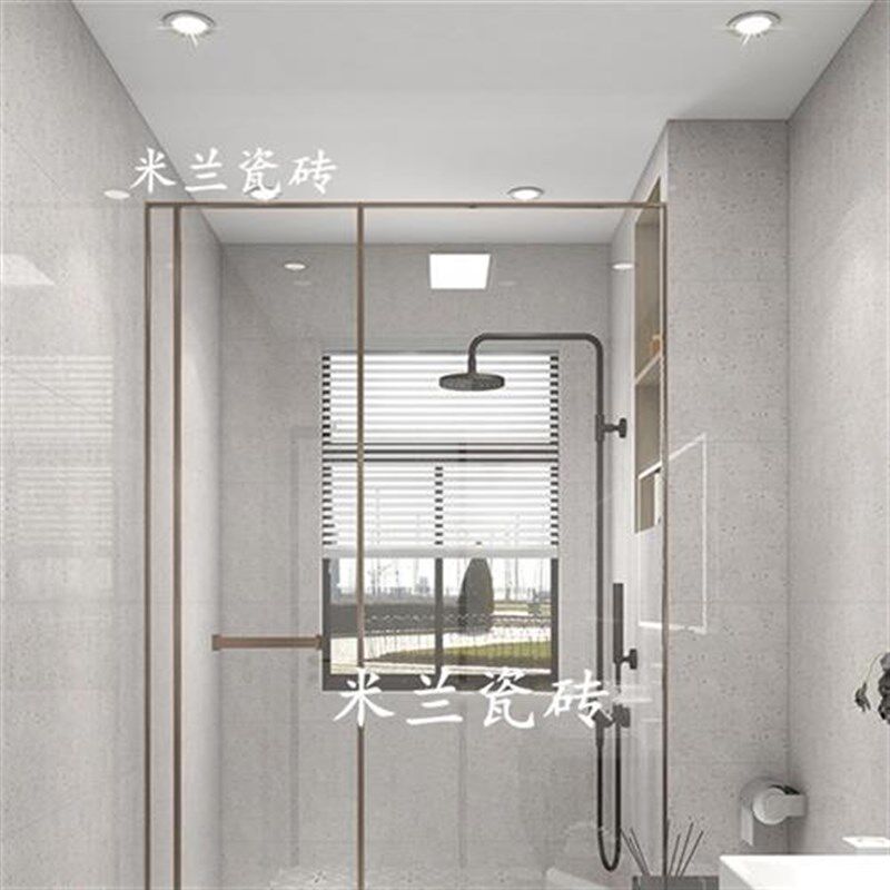 400x800彩色亮光水磨石瓷砖厨房卫生间墙砖600x1200灰色抛光地砖