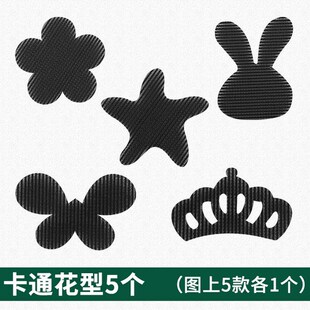 黑色大号刘海贴发帖儿童魔法贴粘碎发贴前额成人头发的魔术贴新款