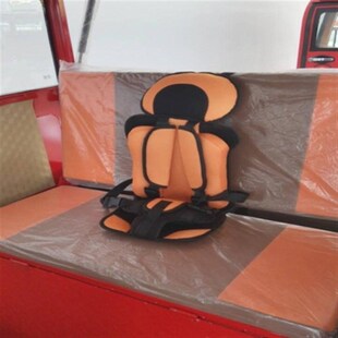 全封闭电动三轮车座套四轮车宝儿童防护座椅便携式座椅坐垫