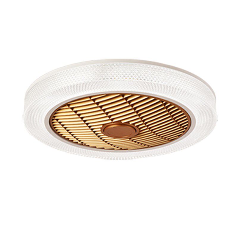 卧室冷暖风扇灯餐厅隐形吸顶吊扇灯智能客厅书房加热顶灯带电风扇