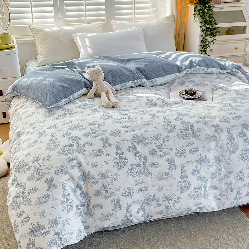 田园风小碎花被套单件2米x2米3全棉100纯棉单独被罩150x200被单套