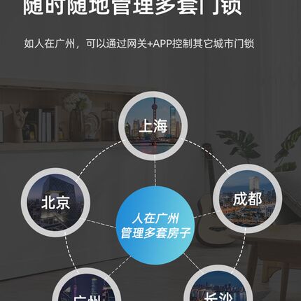 智能网关设备 通通锁4g模块多模工业 涂鸦版