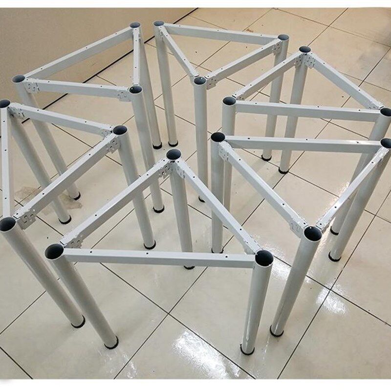 彩色学生培训课桌椅组合学校家具六边形辅导班少儿美术桌绘画桌