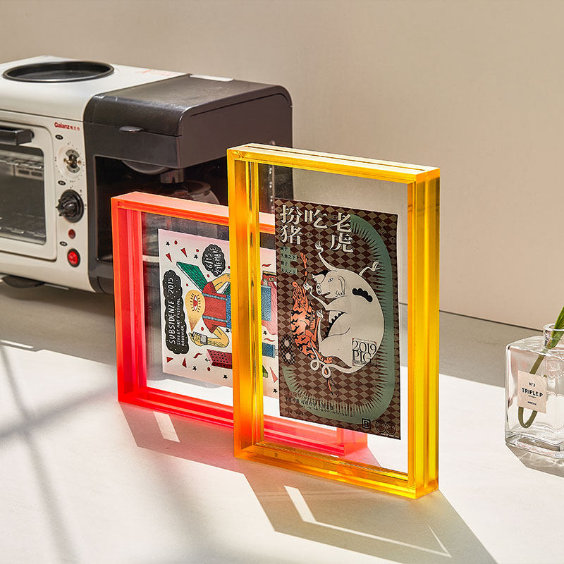 亚克力双面透明相框打印洗照片框定制装裱画框挂墙海报展示相片框,家居饰品,相框/画框,淘宝优惠券,粉丝福利购,淘宝优惠卷