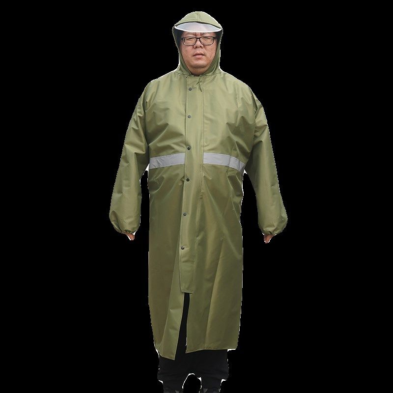 加肥加大加长雨衣长款防大暴雨衣骑车徒步加厚男女成人风衣定做