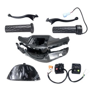 九号CZ90配件转把把套开关键C80C85C仪表壳刹车手柄油门转把