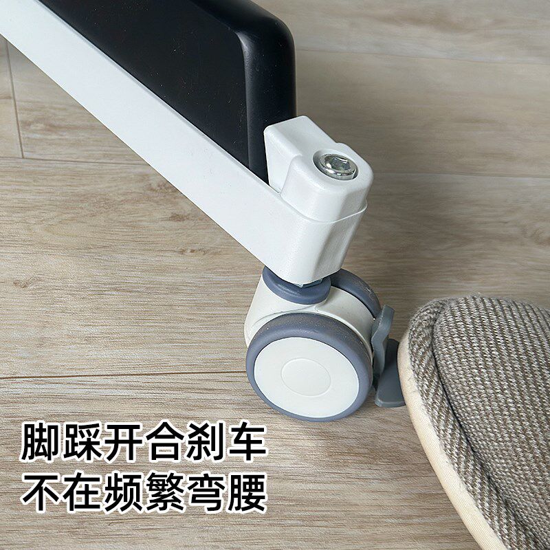 成长椅万向轮套件餐椅移动滑轮婴儿宝宝椅车轱辘脚轮推拉保护配件