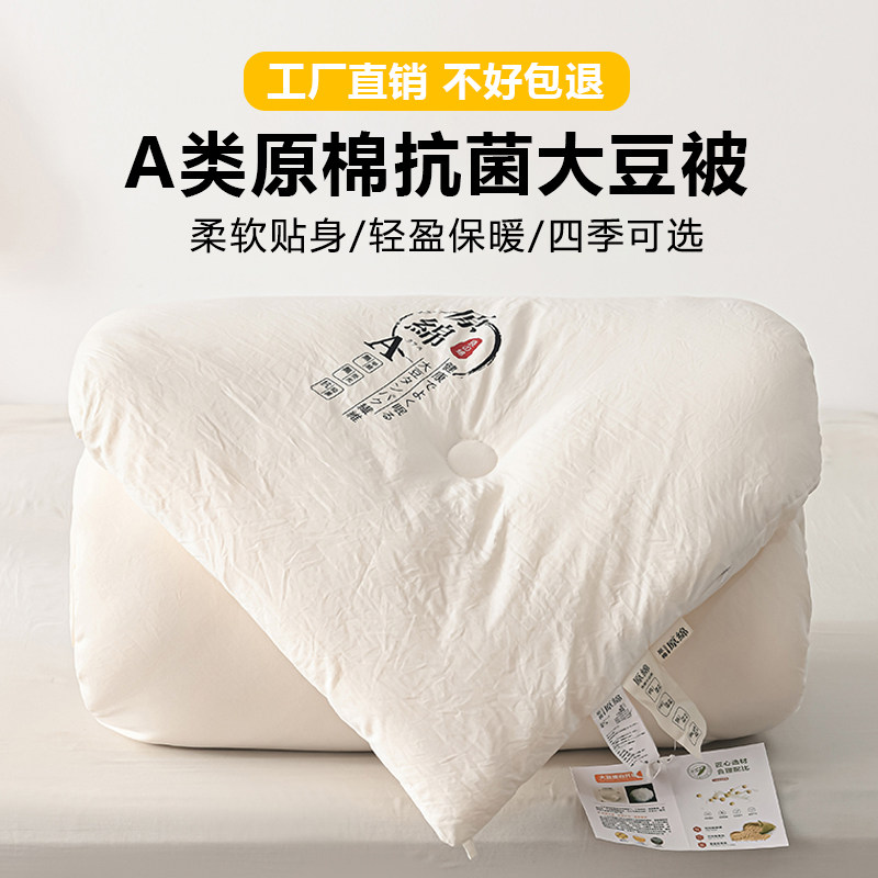 超软大豆纤维夏季薄被子夏凉空调被春秋I被芯加厚冬被学生宿舍棉