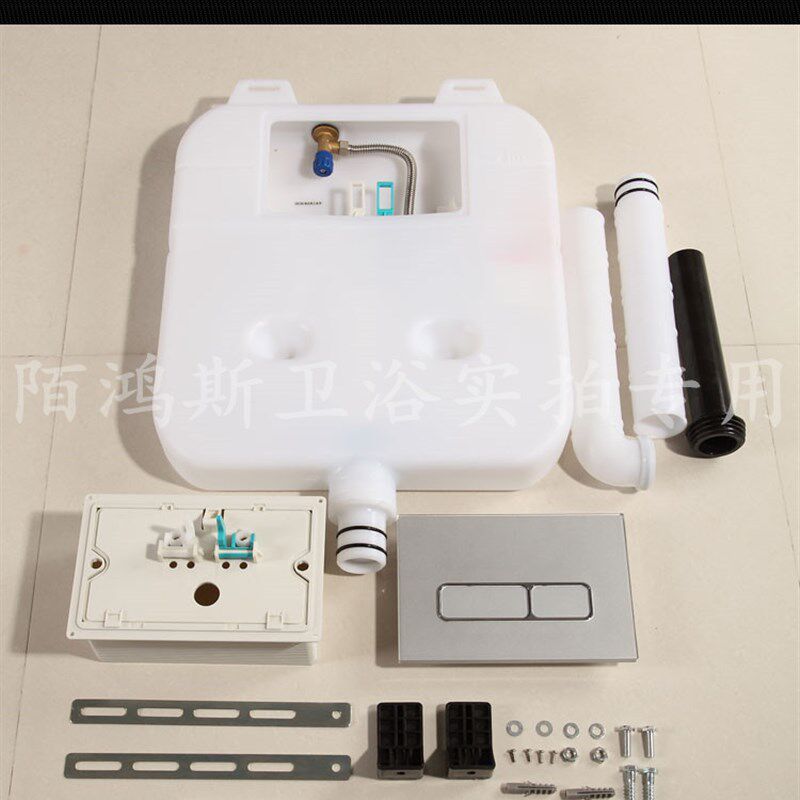 D01不锈钢塑料隐藏式水箱面板按钮暗装入墙式冲水箱按.键配件按板