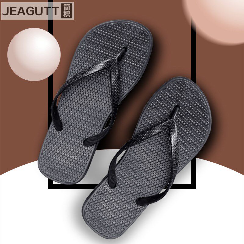 夏季人字拖个性室外沙滩潮流韩版防滑2024橡胶外穿凉鞋凉拖鞋男女
