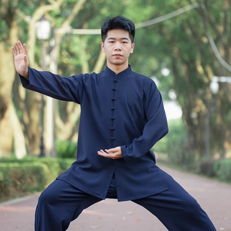 高端太极服装男款j2024新款太极拳八段锦练功服女高端表演武术服