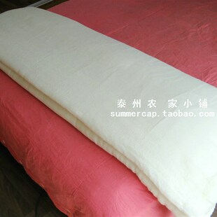 棉花被子 被芯 棉花胎 棉胎被胎棉絮单人双人被褥订做2-12斤