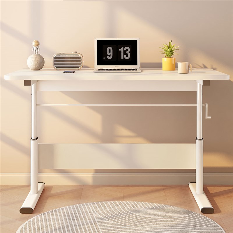 儿童学习桌子小学生家用写字桌手摇可升降简约电脑桌台式书桌