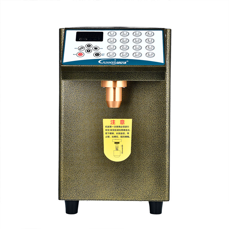 微电脑果糖定量机全自动果糖机商用奶茶店16格防漏糖浆定量器
