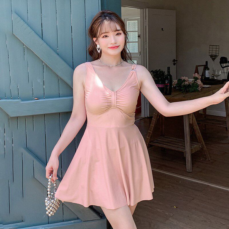 泳衣女胖妹妹遮肚子大码三件套温泉遮肚显瘦保守长袖泳装