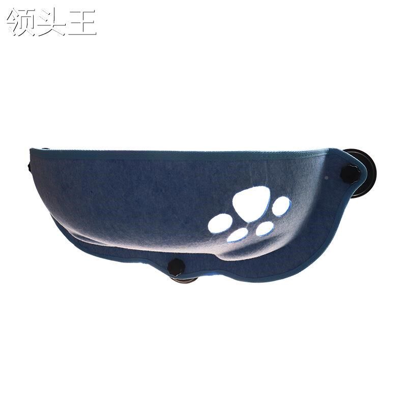 猫咪吊床窝窗台挂窝 吸盘猫窝猫阳台晒太阳吊床 挂式猫床宠物用品