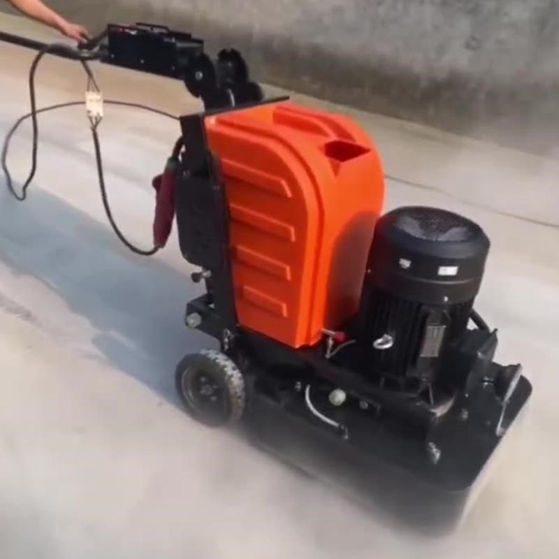 小型地面打磨机混凝土水泥吸尘变频除漆固化抛光机环氧地坪研磨机