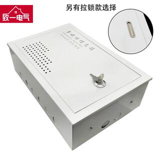 多媒体信息箱明装弱电箱家用集线箱300*200带锁布线网络箱挂墙