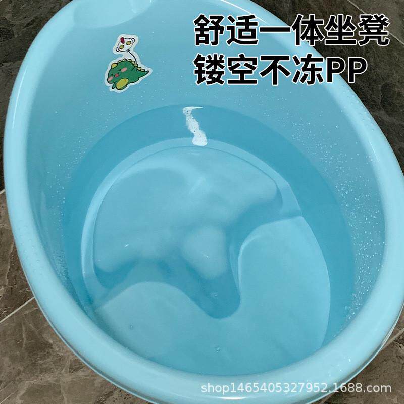 幼儿沐浴桶婴儿洗澡桶加厚泡澡盆宝宝泡澡桶小孩一体式浴桶大浴盆