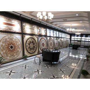 瓷砖拼花客厅80地砖餐厅走廊过道玄关入户欧式现代简约无限拼地