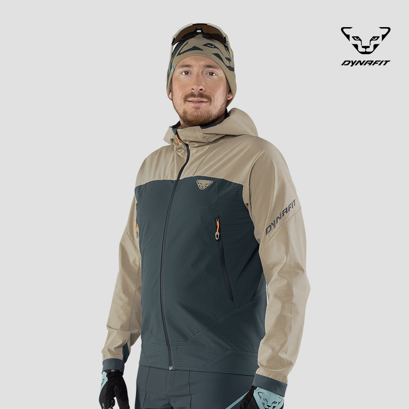 Dynafit男子抓绒衣保暖夹克弹力防风户外徒步运动连帽外套上衣
