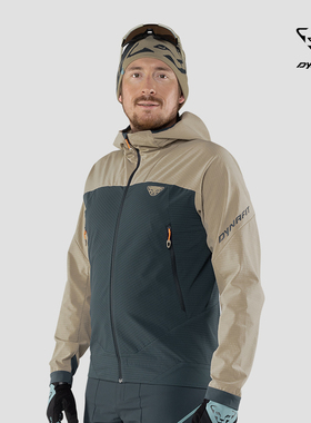 Dynafit男弹力透气防风滑雪户外抓绒夹克外套RIDGE THERMAL HOODY