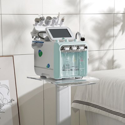 高档美容仪器亚克力小气泡推车置物架美容院专用移动推车皮肤管理