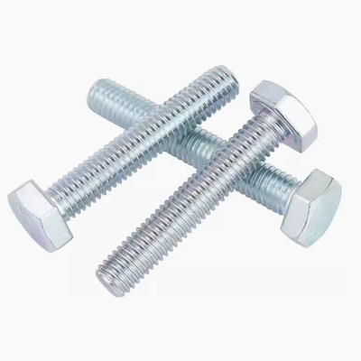 4.8级镀锌外六角螺栓镀锌螺丝螺母套装M6M8M10M12M14M16M18M20M30