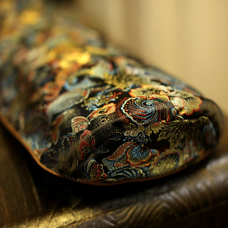 新品古琴流苏织锦盖布 丝绸防尘可挂墙古琴罩