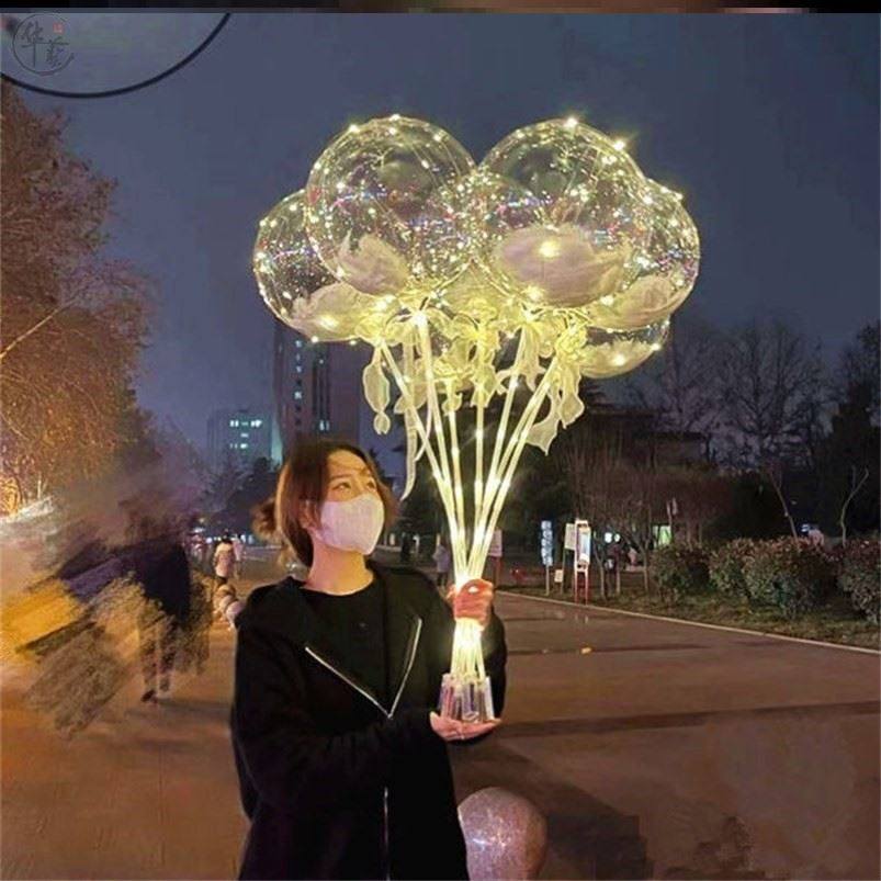 新款网红透明波波球羽毛带灯款地推夜市摆摊彩灯拍照儿童发光气球,节庆用品/礼品,发光气球,淘宝优惠券,粉丝福利购,淘宝优惠卷