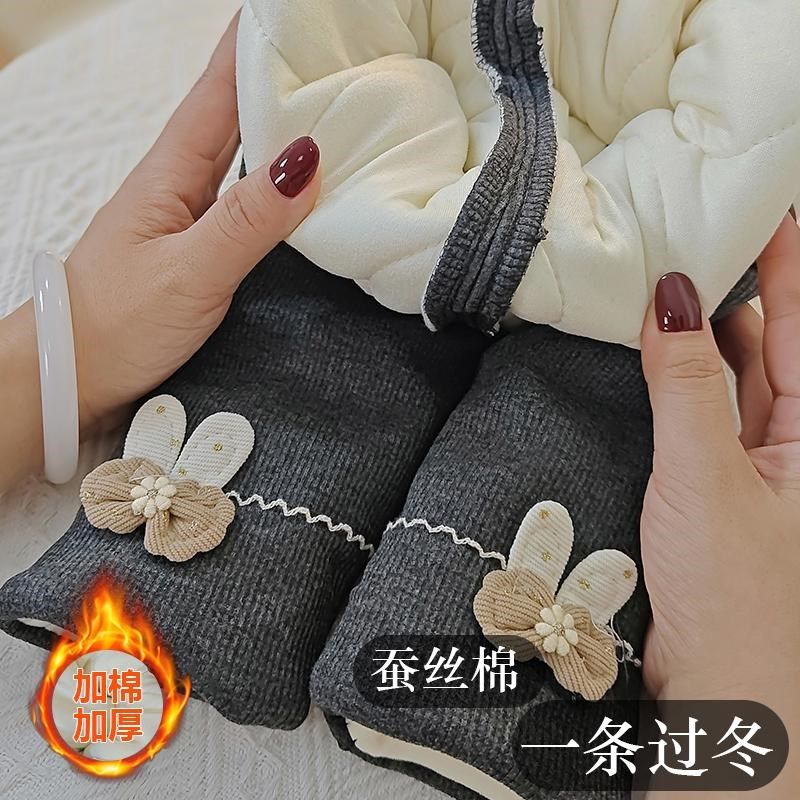 女小童夹棉加厚棉裤一条过冬2024新款女宝宝外穿冬季小女孩打底裤,童装/婴儿装/亲子装,裤子,淘宝优惠券,粉丝福利购,淘宝优惠卷
