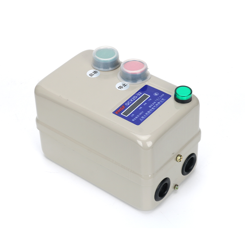 磁力开关启动器QCX5风机水泵粉碎机过载缺相保护器三相380V包邮