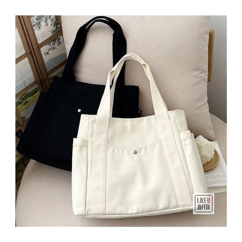 教师上课用包分层帆布包大学w上课通勤包女士文件包女款单肩包文