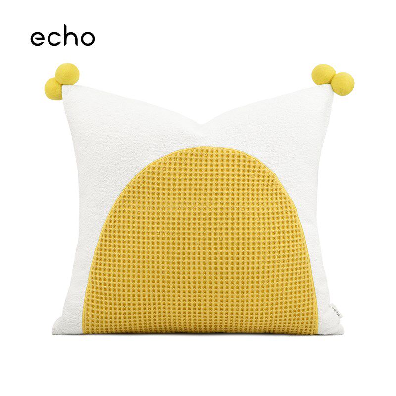儿童房现代简约黄色靠包男孩房卧室可爱样板间床品定制抱枕靠枕套,居家布艺,靠垫/抱枕,淘宝优惠券,粉丝福利购,淘宝优惠卷
