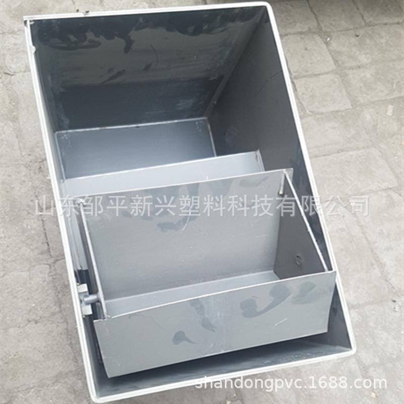 加工定制PVC公共厕所自动冲水箱灰色沟槽翻斗式冲水箱规格齐全