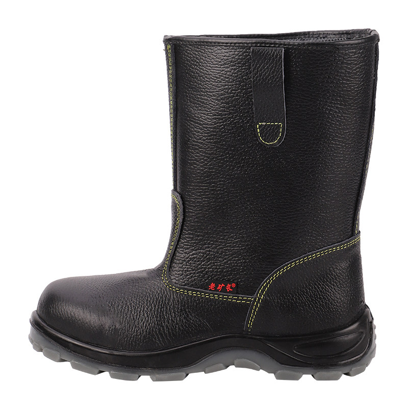 春夏劳保鞋靴男冬油田矿井电焊工钢包头防砸防刺穿绝缘防水溅防烫